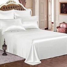 Silk Flat Sheet Queen Size SFS001