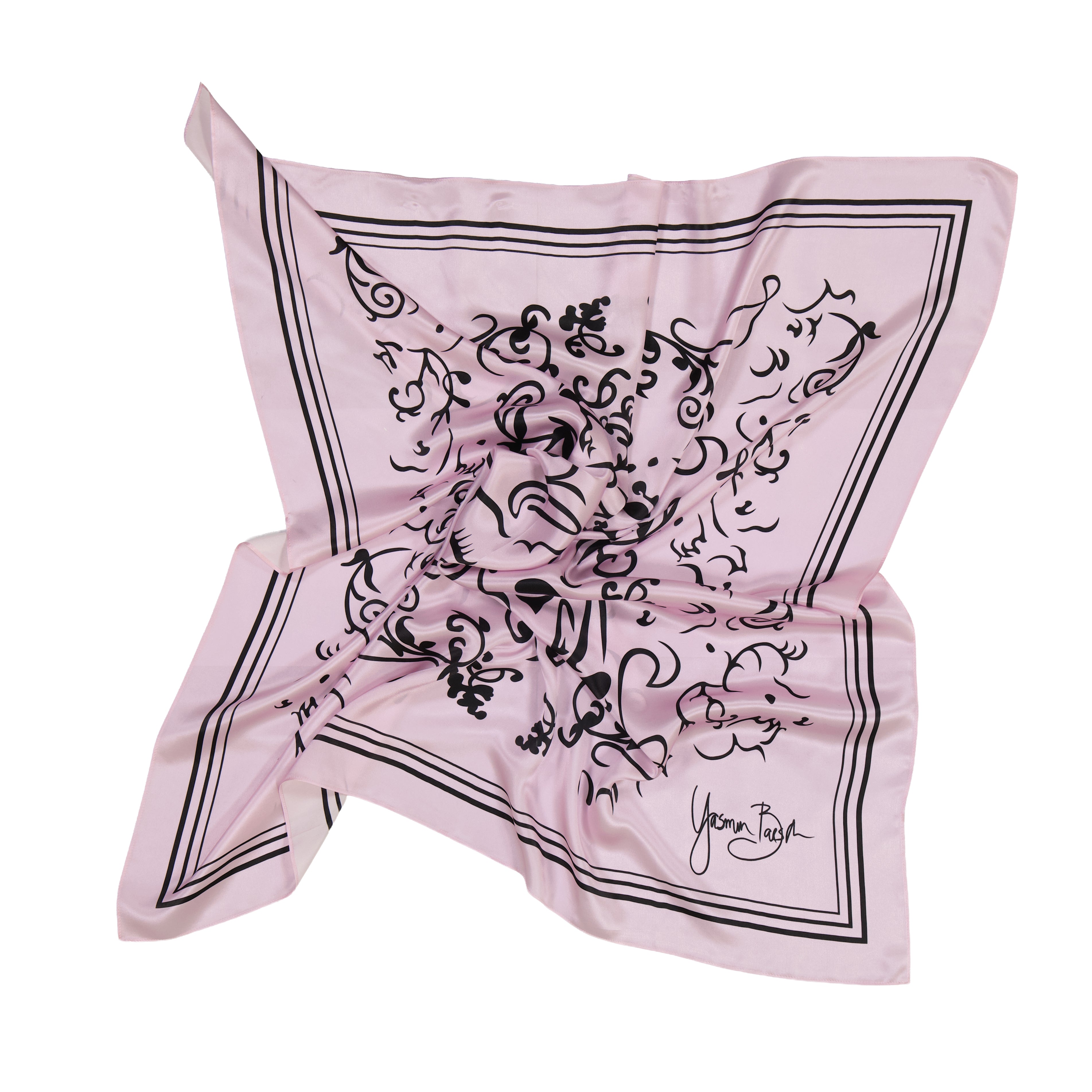 Big 5 Mulberry Silk Satin Scarf 65 x 65cm