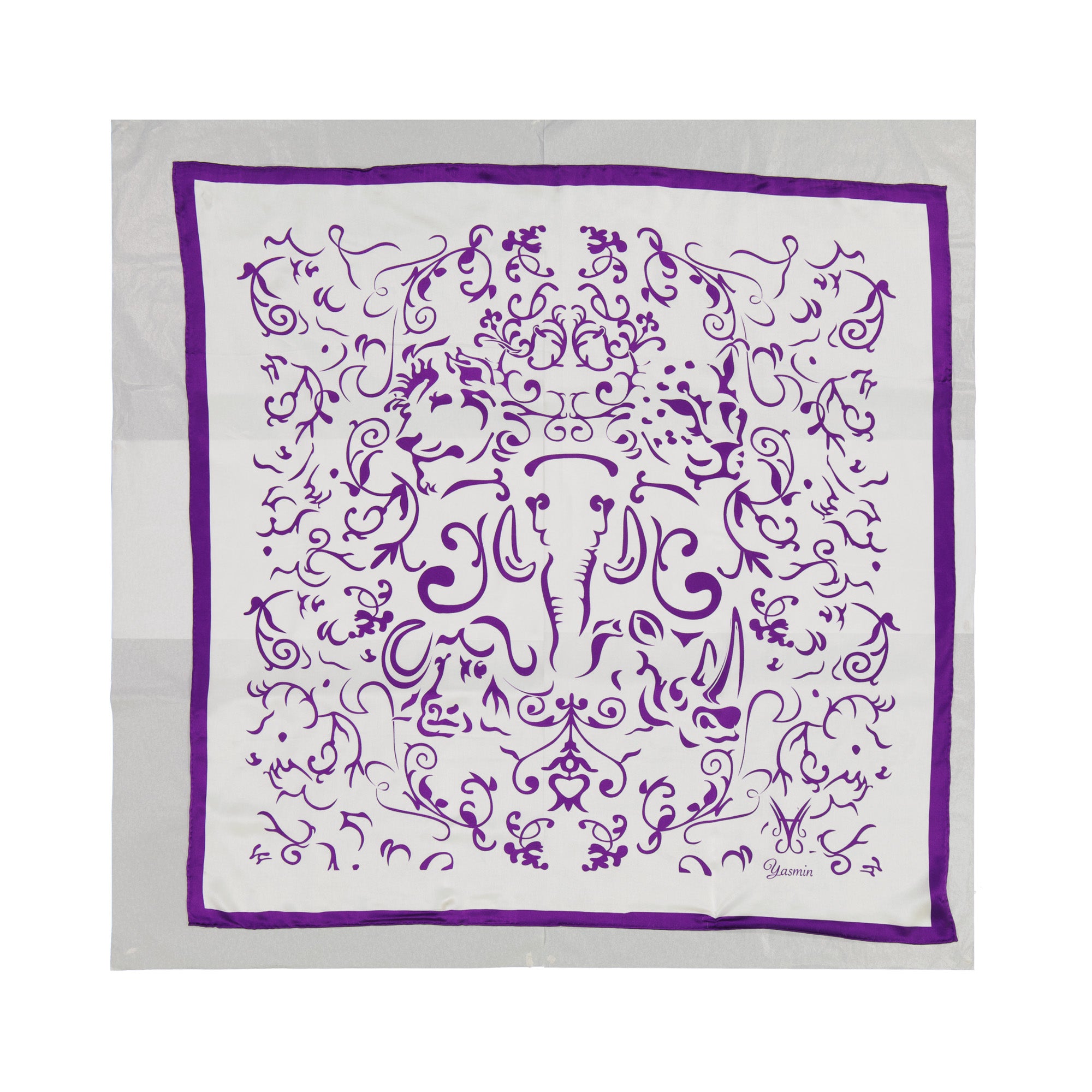 Big 5 Mulberry Silk Satin Scarf 65 x 65cm