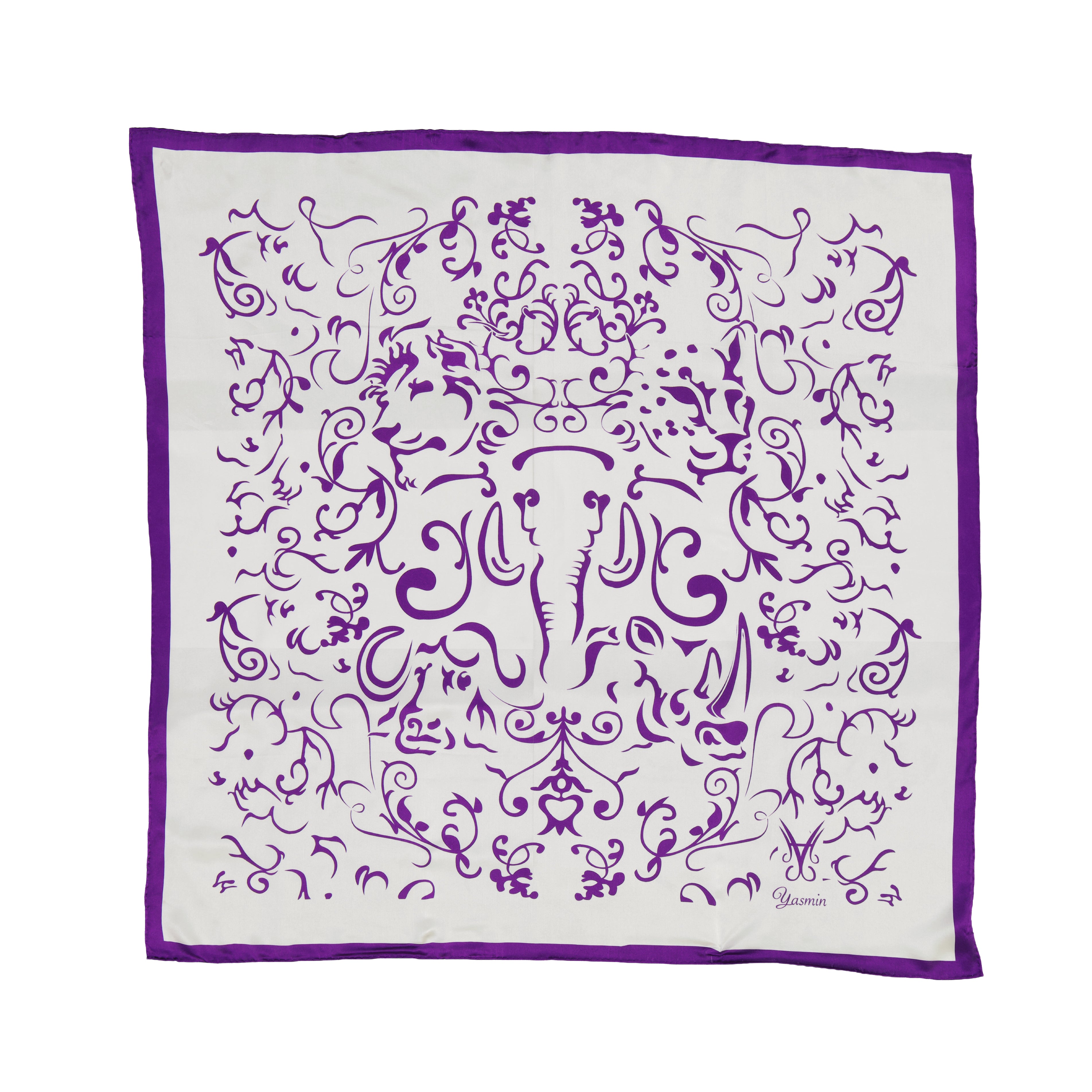 Big 5 Mulberry Silk Satin Scarf 90 x 90cm
