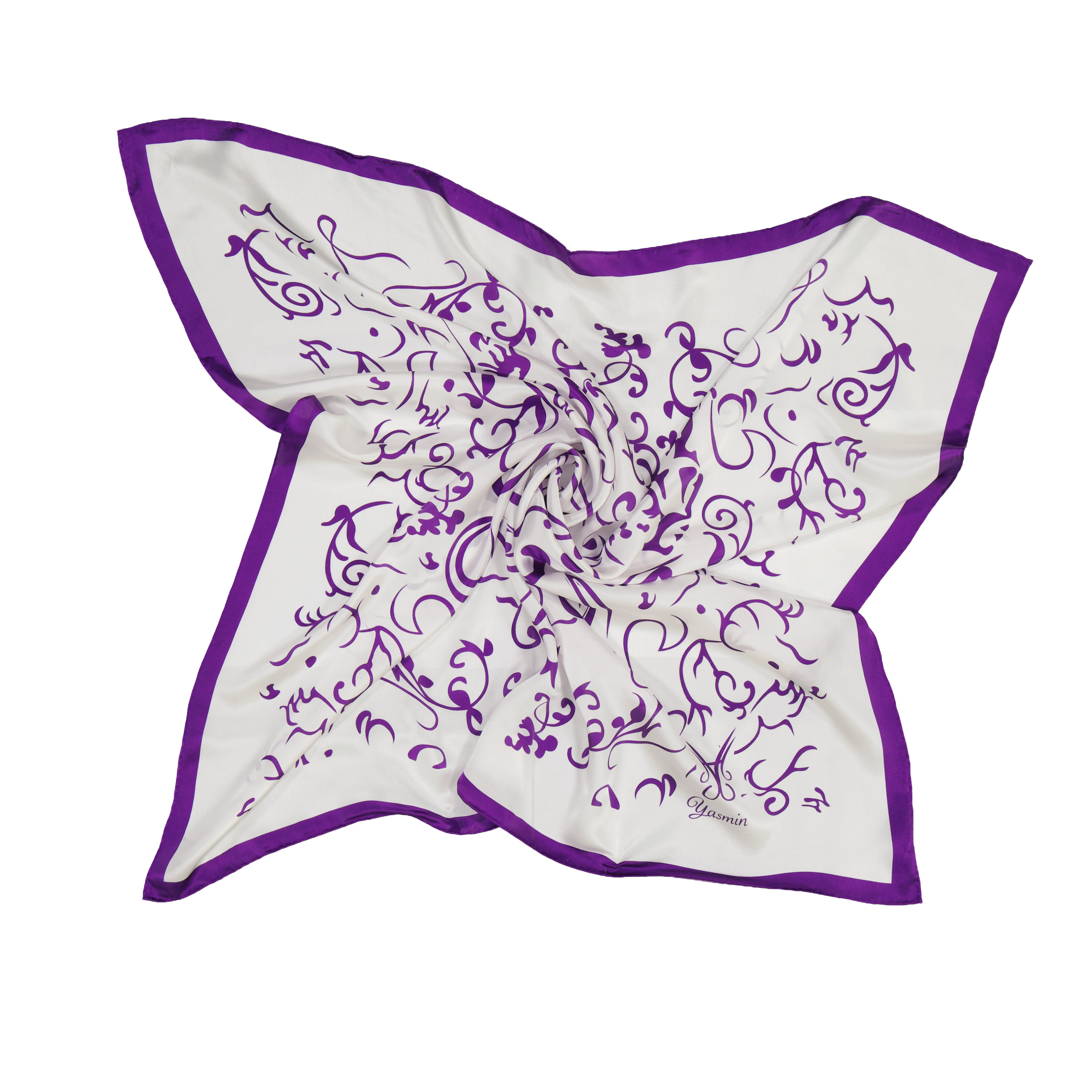 Big 5 Mulberry Silk Satin Scarf 65 x 65cm