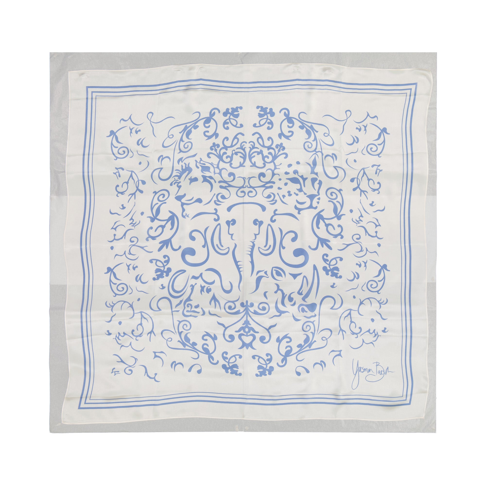 Big 5 Mulberry Silk Satin Scarf 65 x 65cm