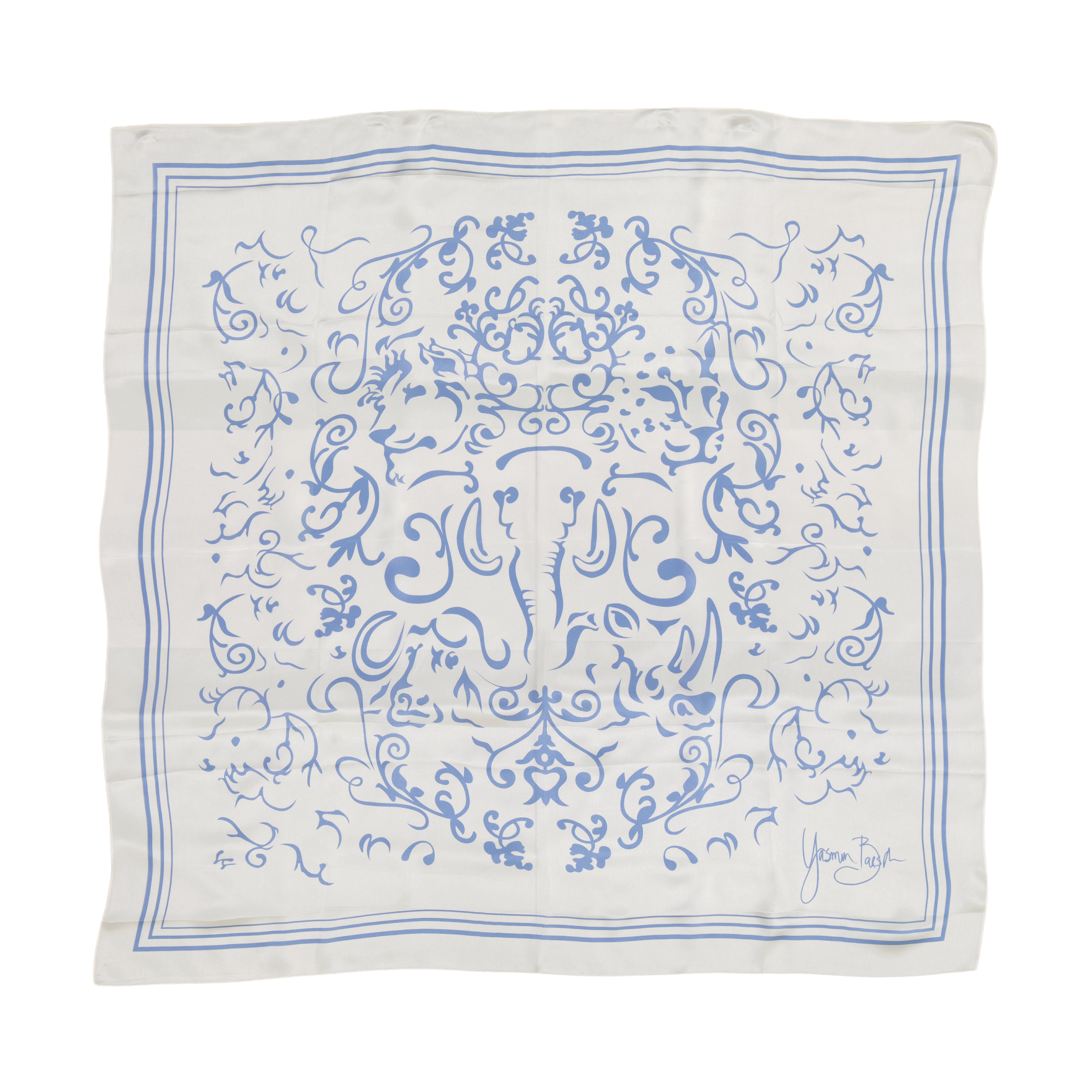 Big 5 Mulberry Silk Satin Scarf 90 x 90cm