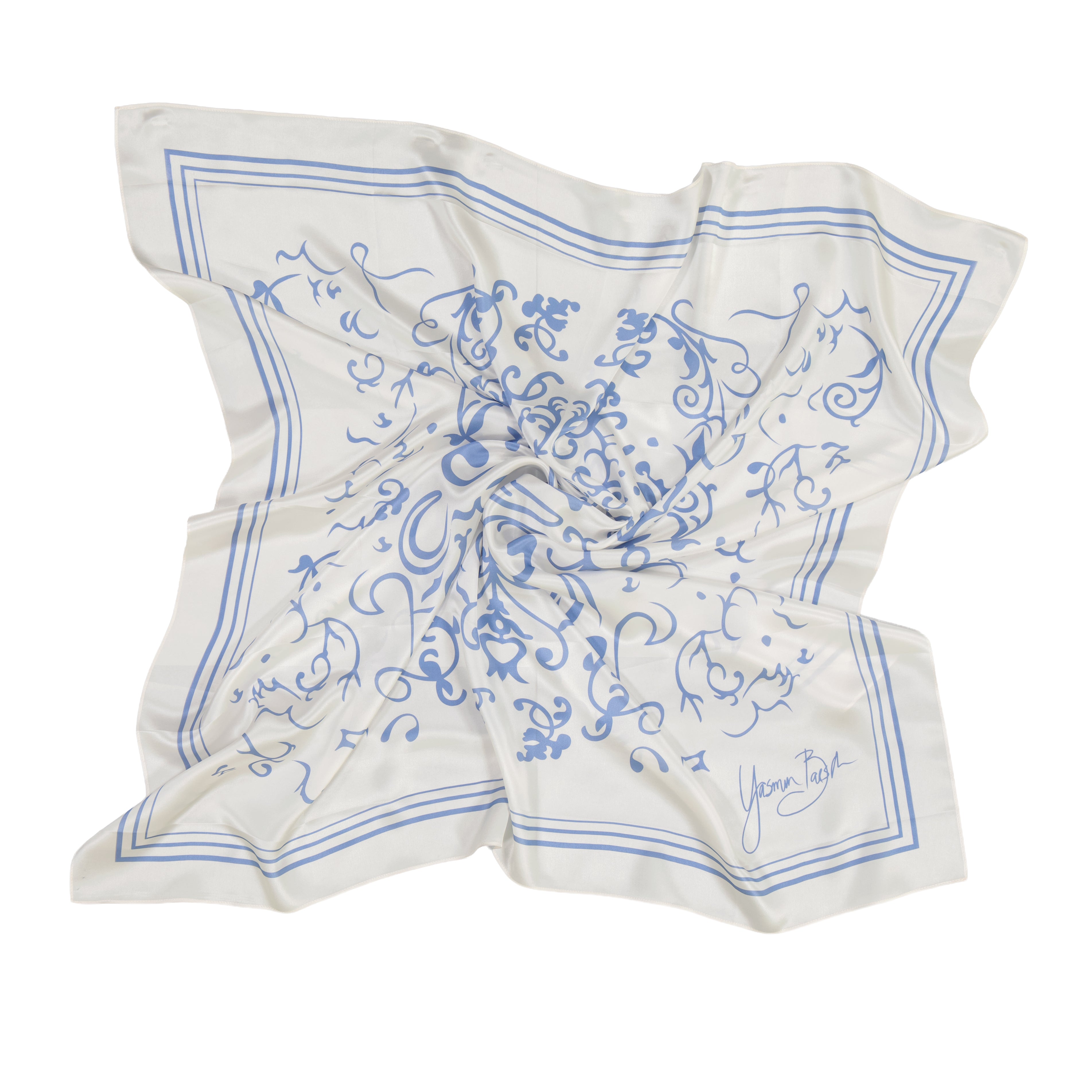 Big 5 Mulberry Silk Satin Scarf 65 x 65cm