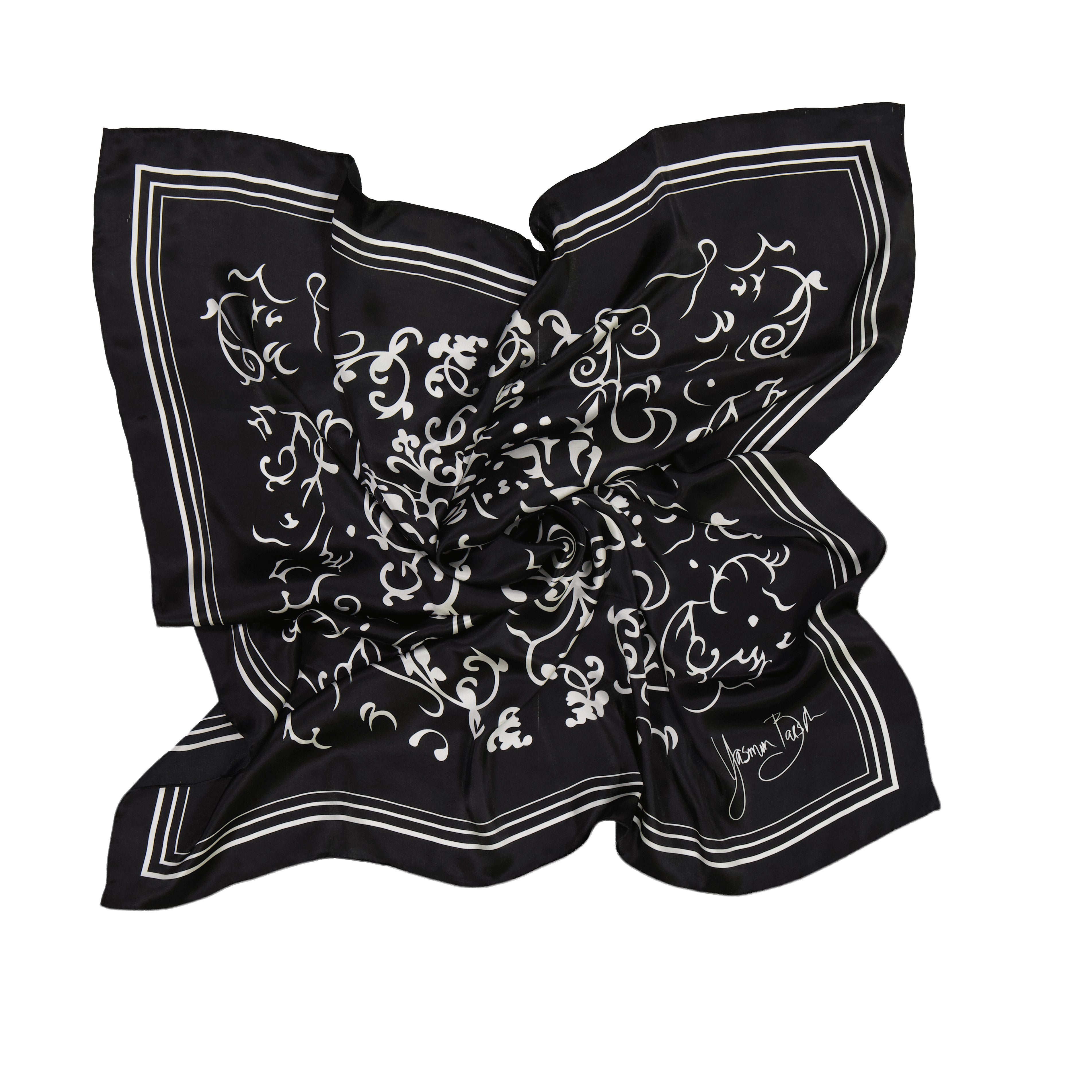 Big 5 Mulberry Silk Satin Scarf 65 x 65cm