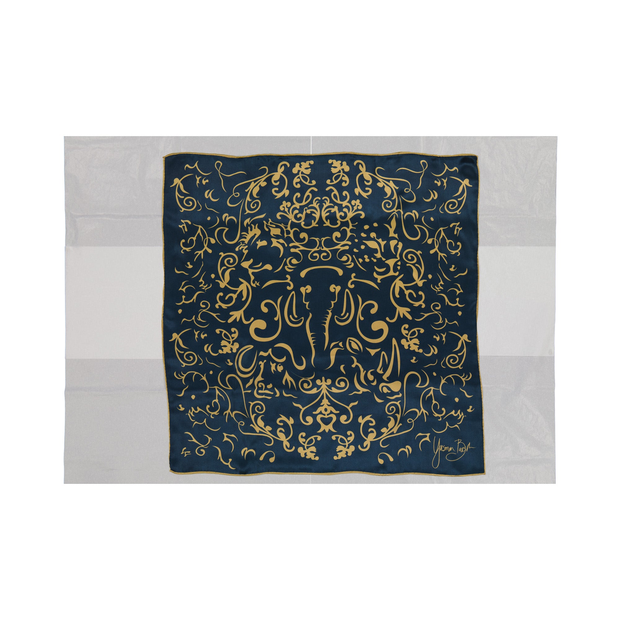 Big 5 Mulberry Silk Satin Scarf 65 x 65cm