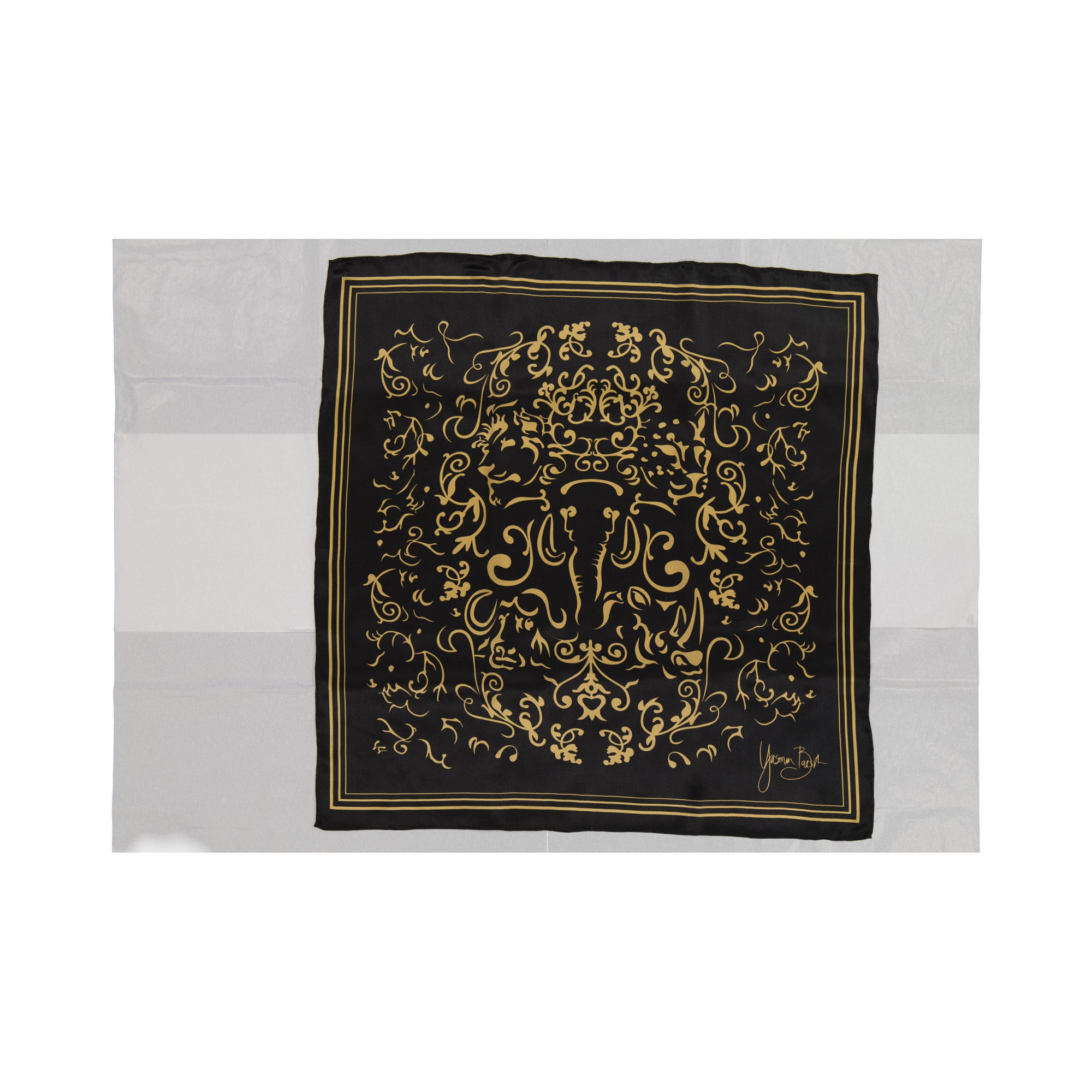 Big 5 Mulberry Silk Satin Scarf 65 x 65cm
