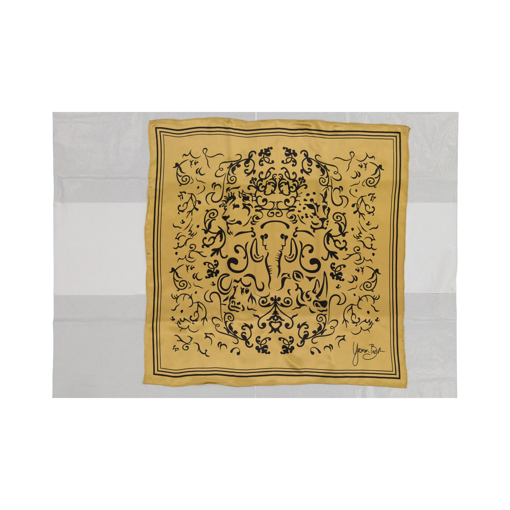 Big 5 Mulberry Silk Satin Scarf 65 x 65cm