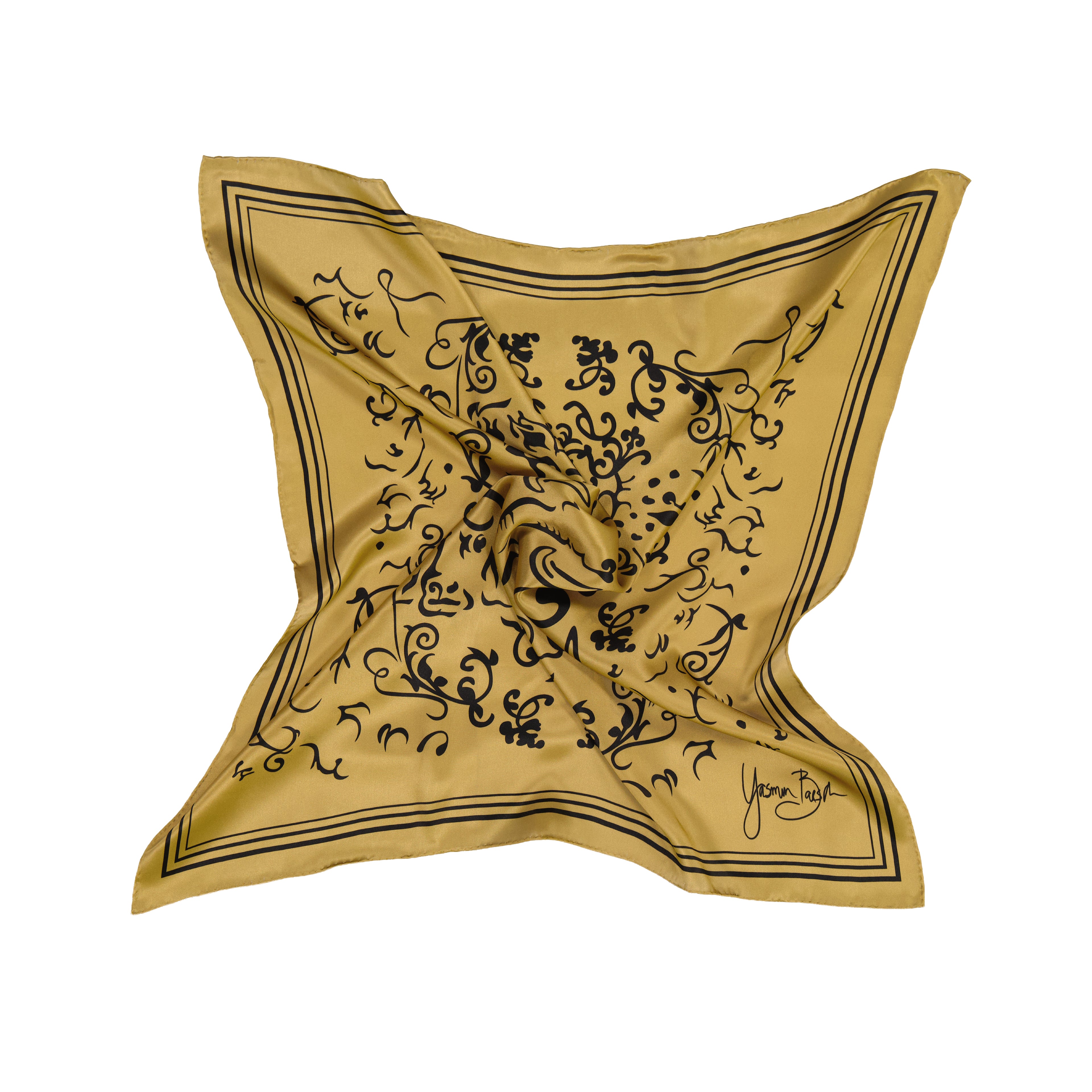 Big 5 Mulberry Silk Satin Scarf 65 x 65cm