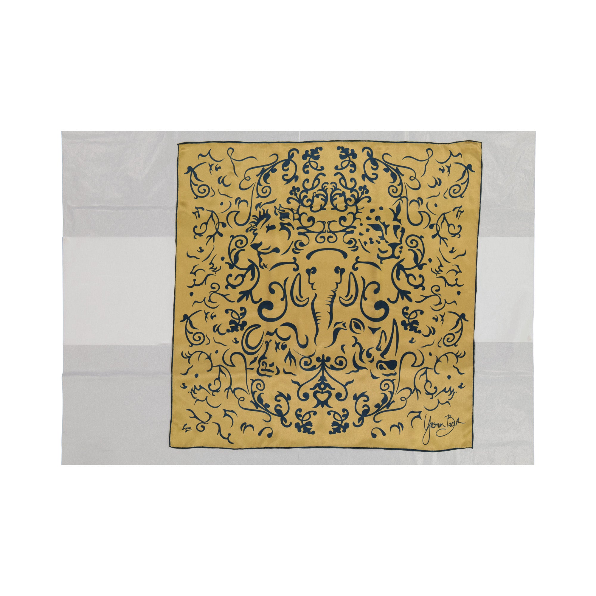Big 5 Mulberry Silk Satin Scarf 65 x 65cm