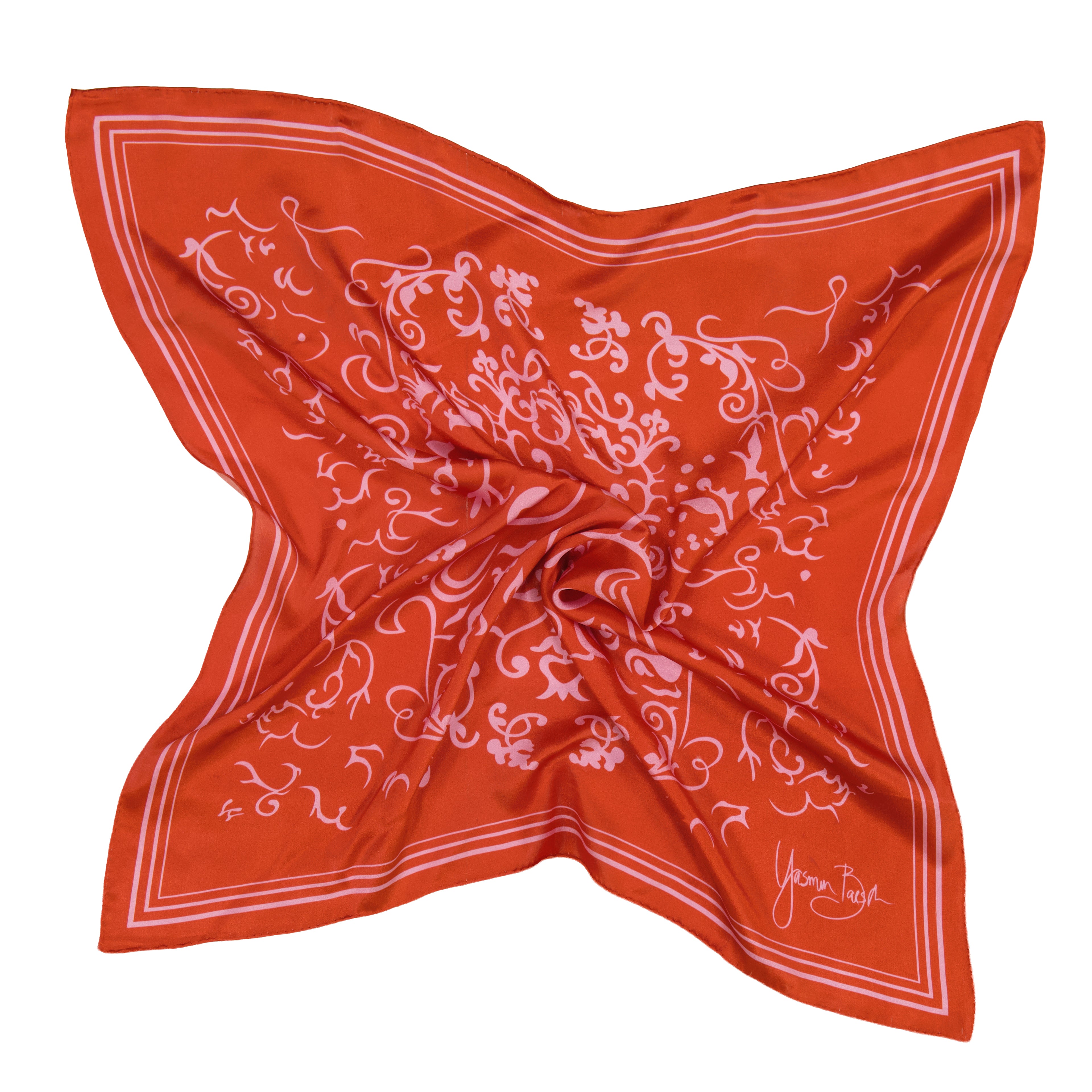 Big 5 Mulberry Silk Satin Scarf 65 x 65cm
