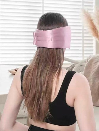 3D Contoured Mulberry Silk Sleep Mask