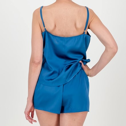 Mulberry Silk Camisole & Boxer Set