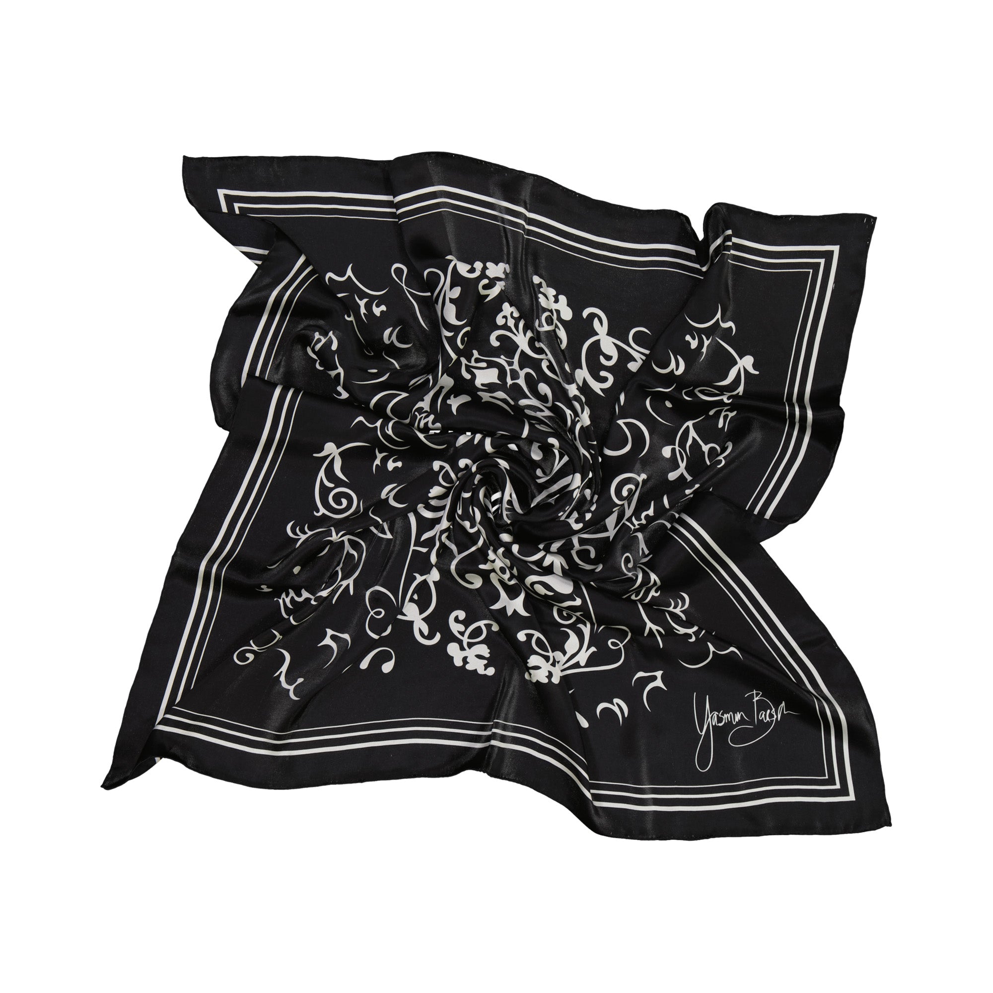 Big 5 Mulberry Silk Satin Scarf 90 x 90cm