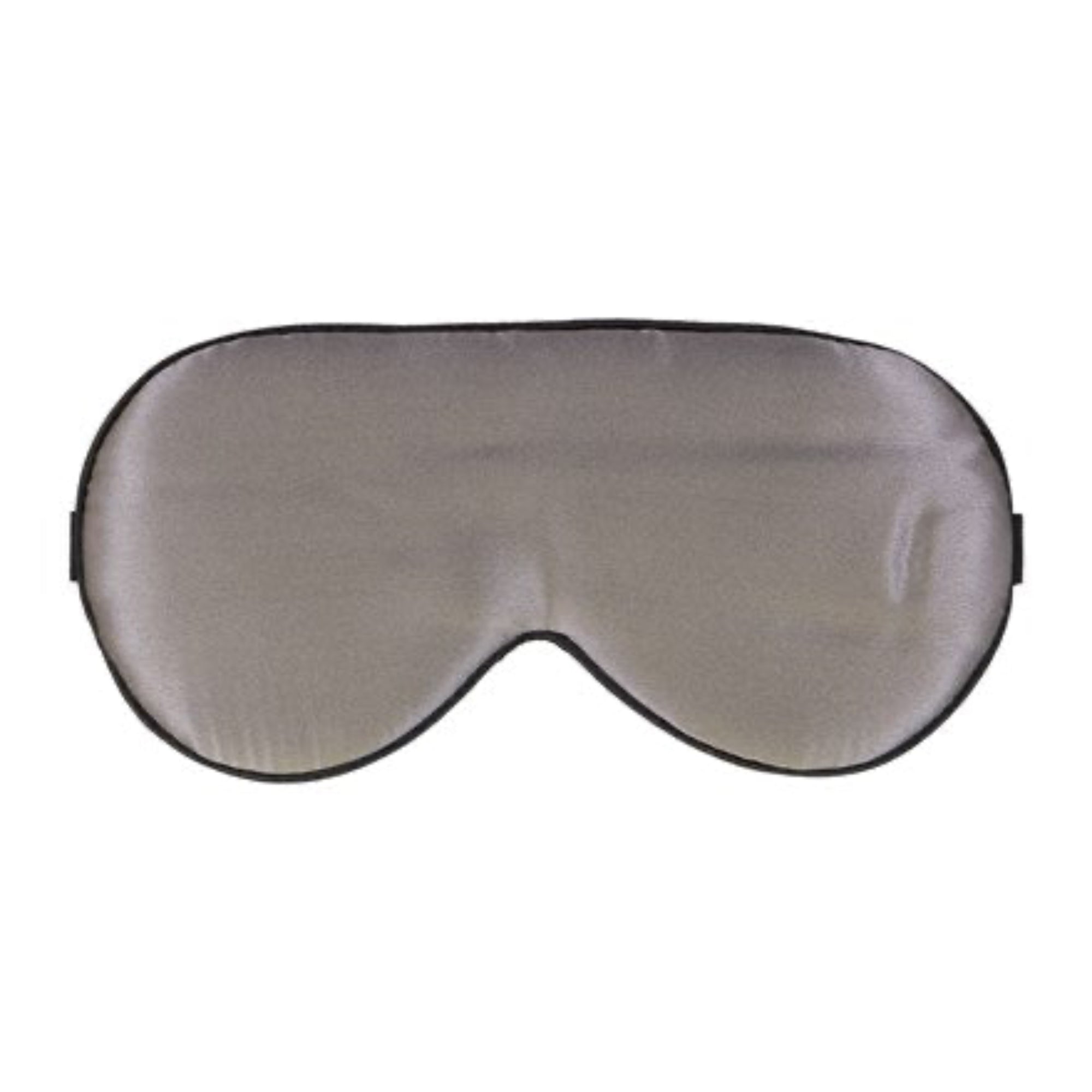 Silk eye mask with adjustable strap
