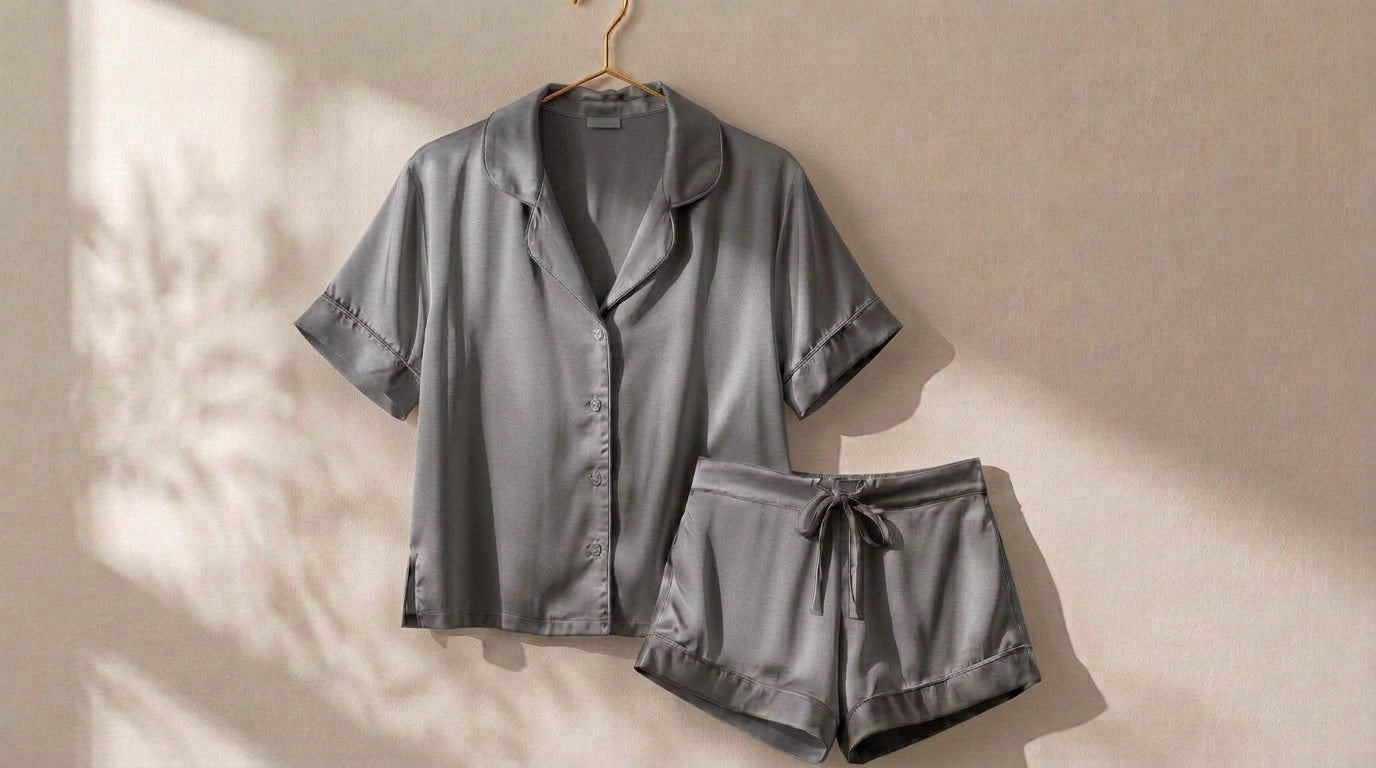 Summer Silk Pyjama Set - Silk Sleepwear