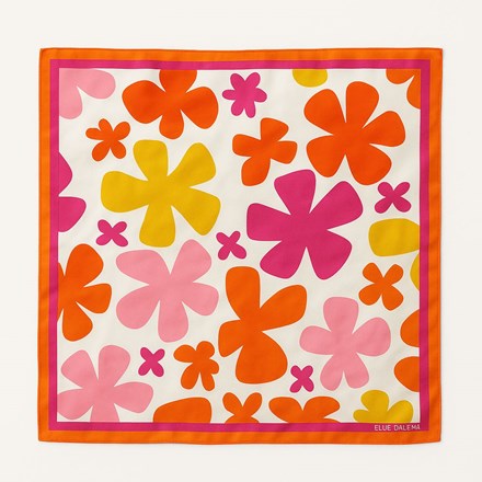 Floral Reverie Silk Scarf 90 x 90cm