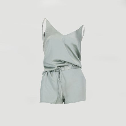 Mulberry Silk Camisole & Boxer Set