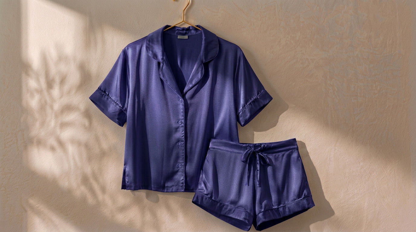 Summer Silk Pyjama Set - Silk Sleepwear