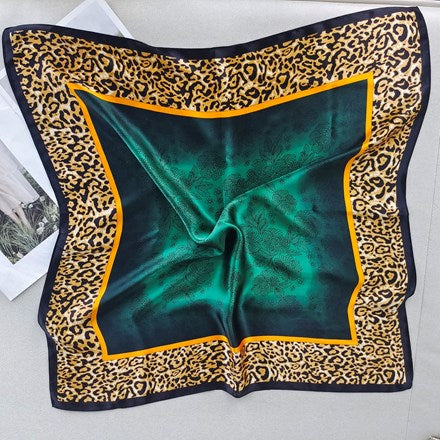 Printed Silk Scarf 68 x 68cm