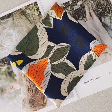 Printed Silk Scarf 68 x 68cm
