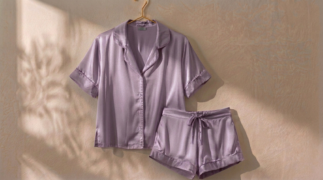 Summer Silk Pyjama Set - Silk Sleepwear