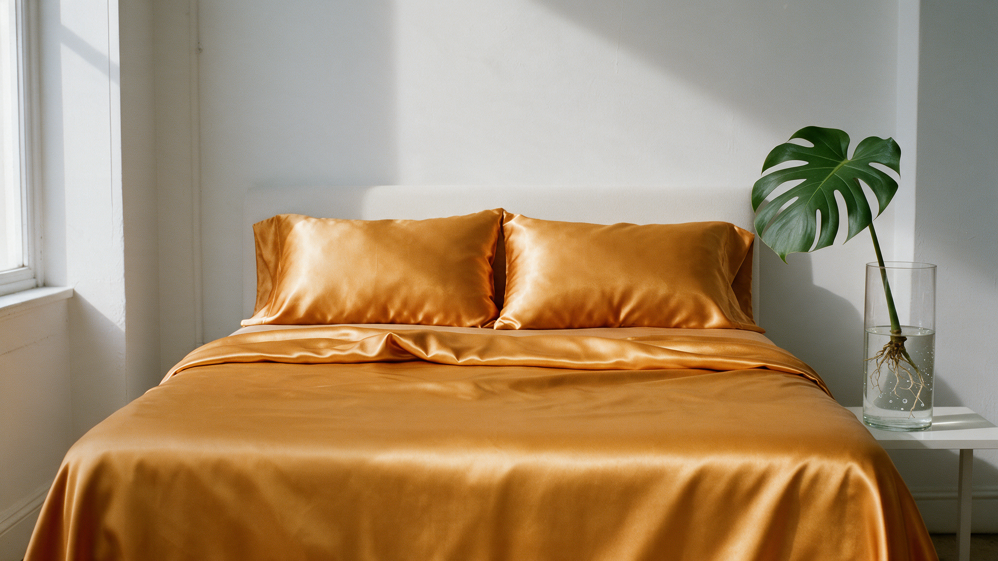 Silk Flat Sheet Queen, 100% Mulberry Silk, 250 x 275 cm