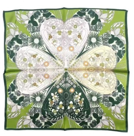 Printed Silk Scarf 53x53cm