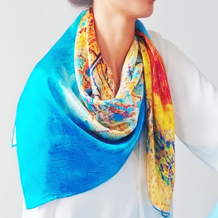 Silk Scarf 90 x 90cm