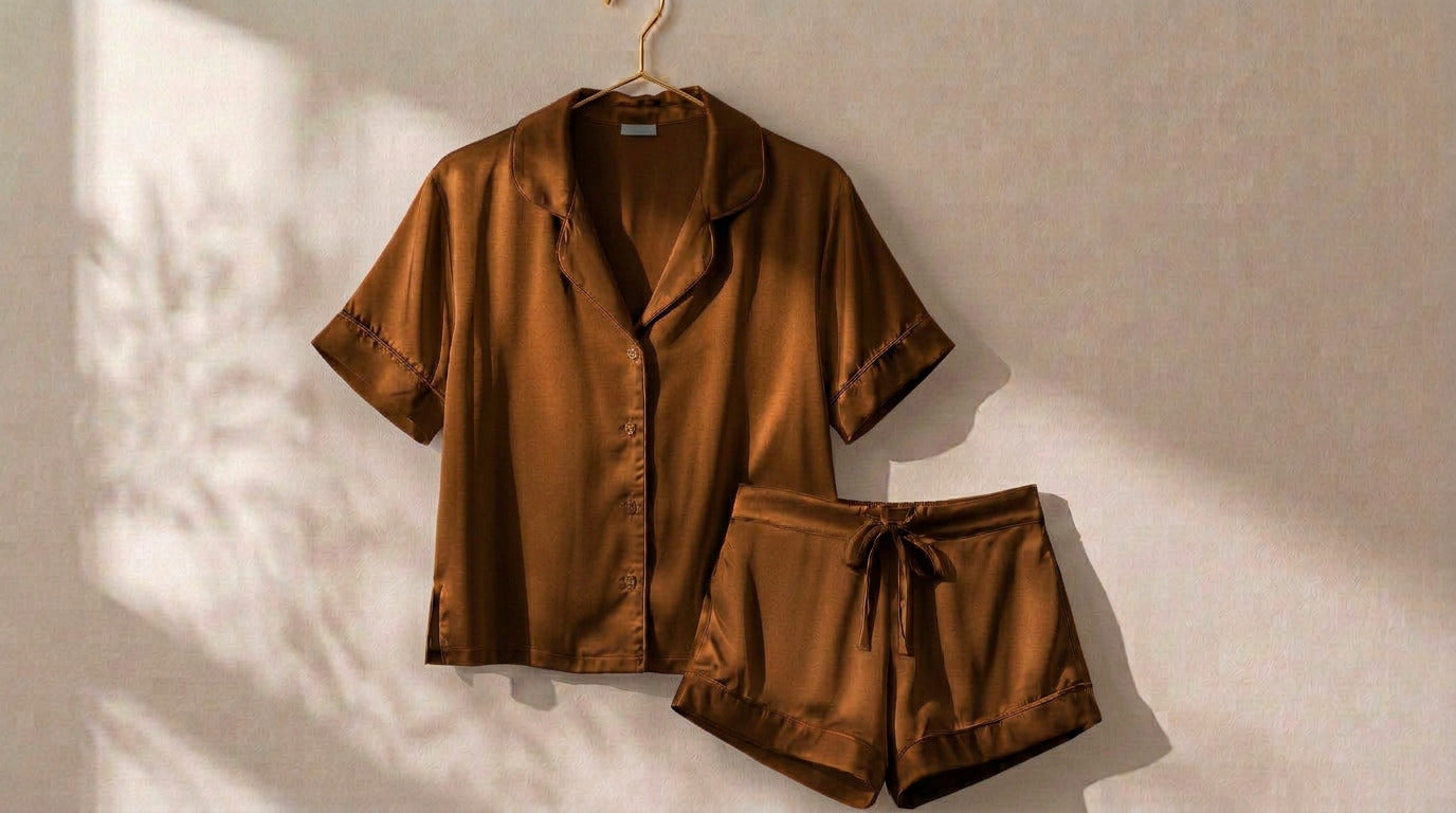 Summer Silk Pyjama Set - Silk Sleepwear