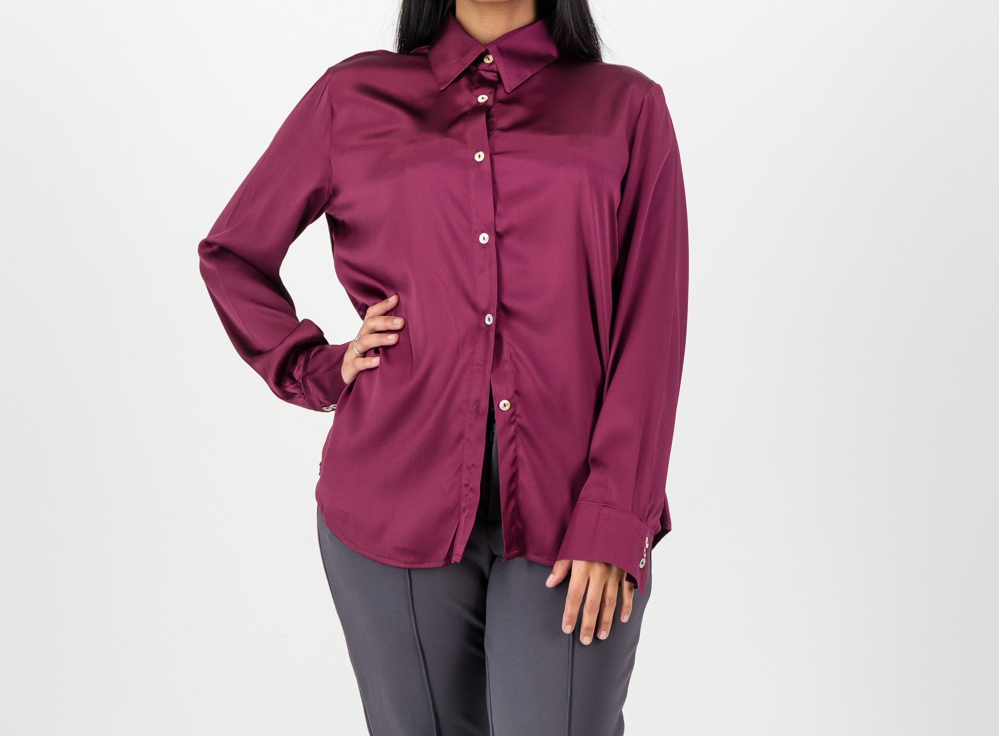 ladies silk shirts