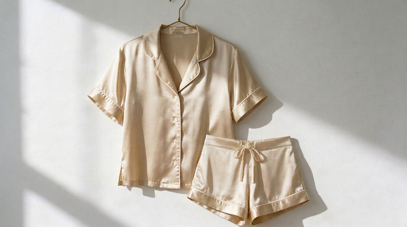 Summer Silk Pyjama Set - Silk Sleepwear