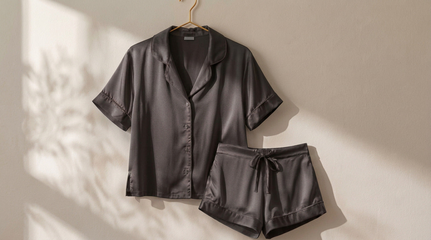 Summer Silk Pyjama Set - Silk Sleepwear