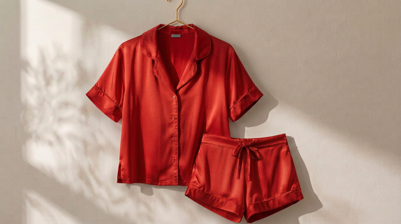 Summer Silk Pyjama Set - Silk Sleepwear