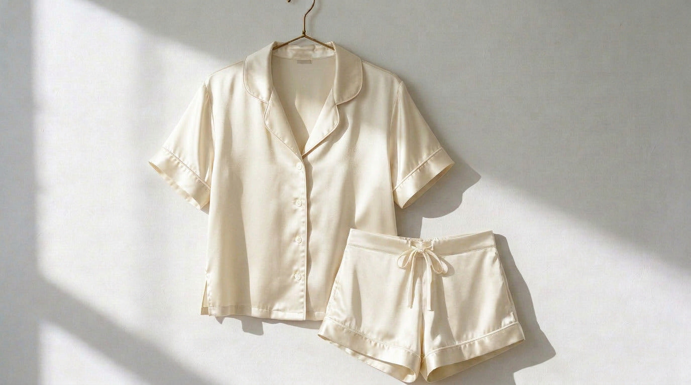 Summer Silk Pyjama Set - Silk Sleepwear
