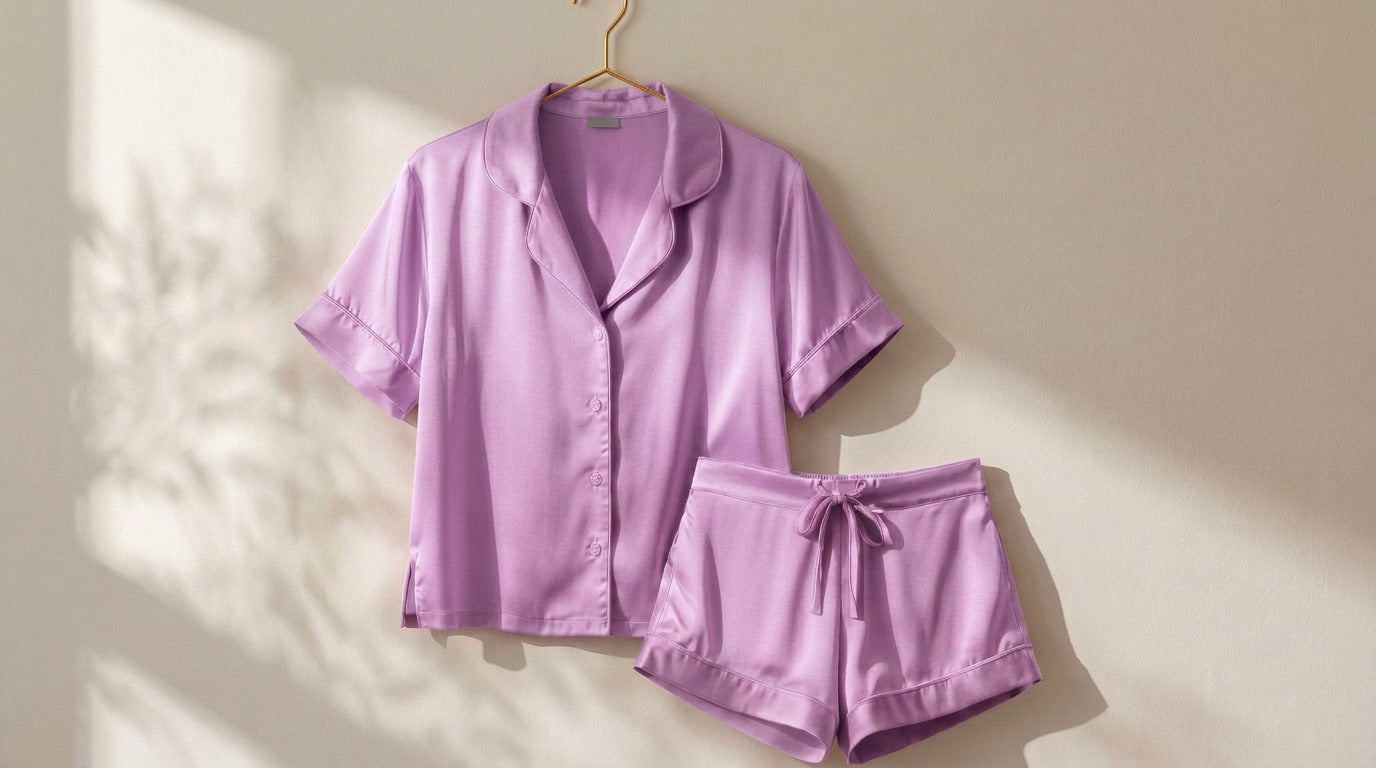 Summer Silk Pyjama Set - Silk Sleepwear