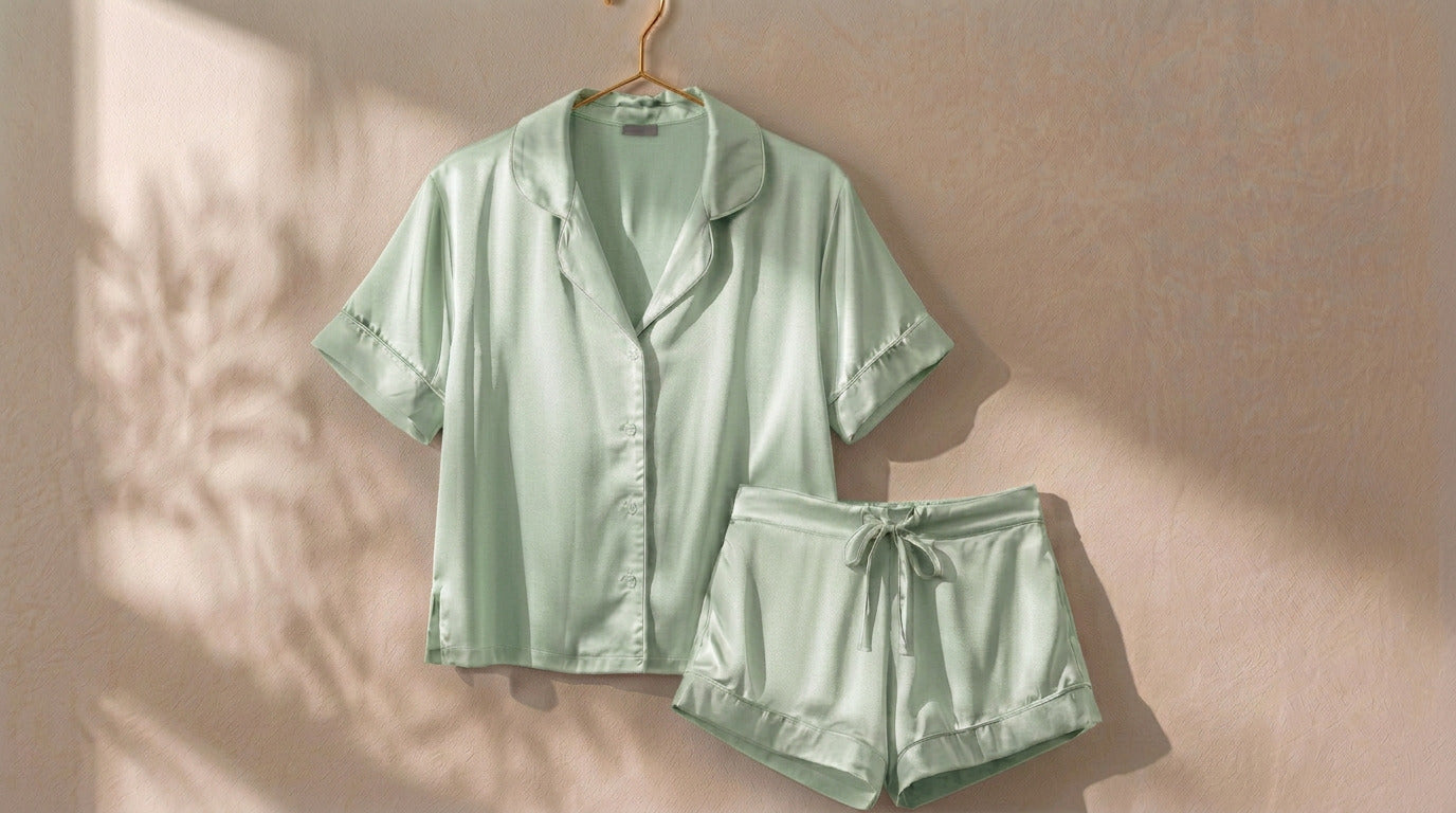 Summer Silk Pyjama Set - Silk Sleepwear