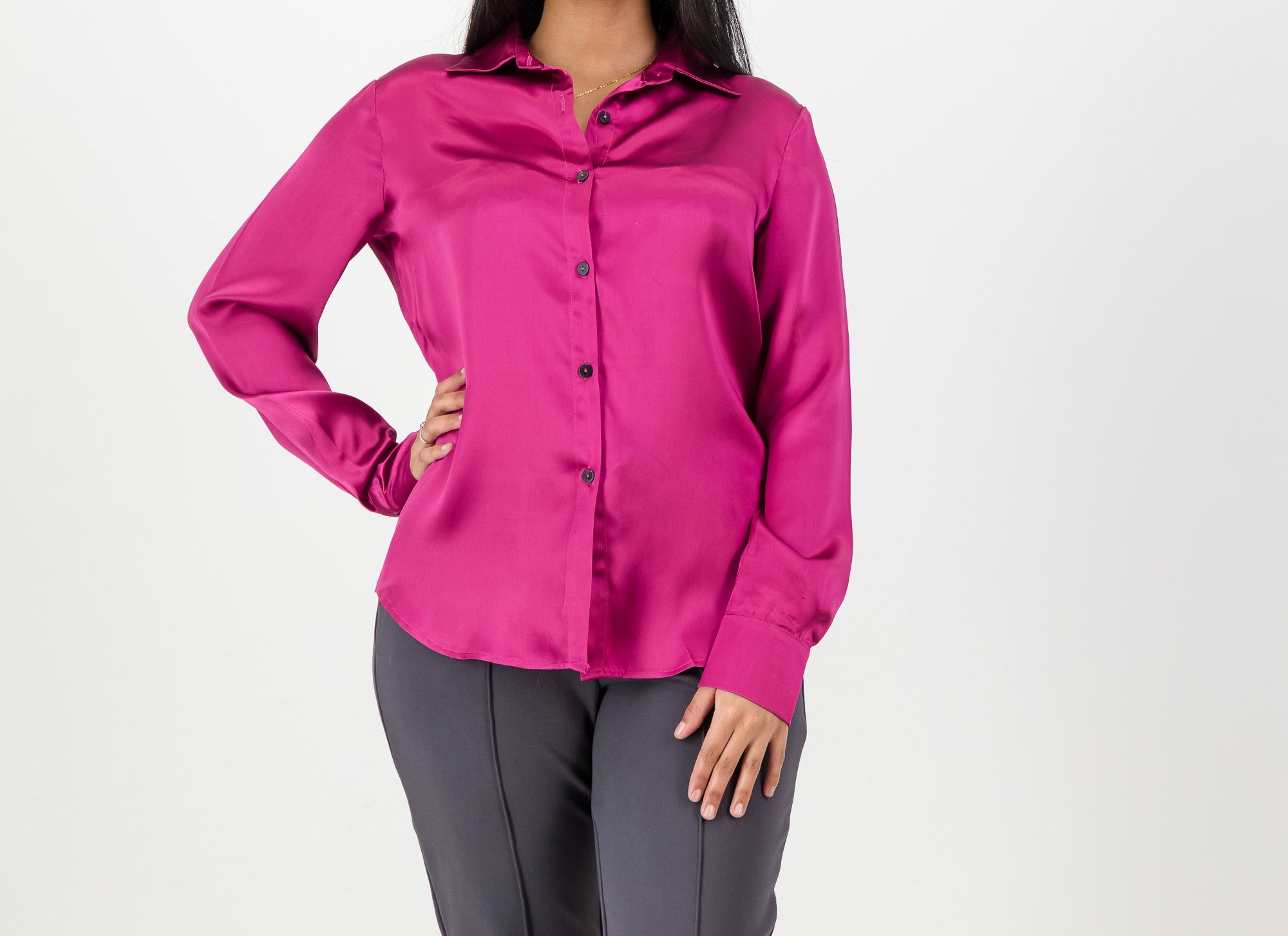ladies silk shirts