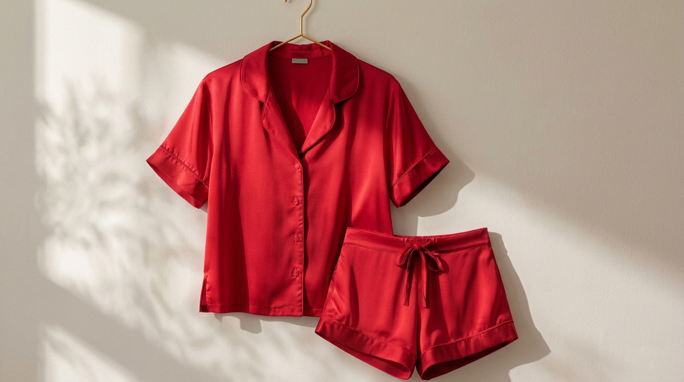 Summer Silk Pyjama Set - Silk Sleepwear