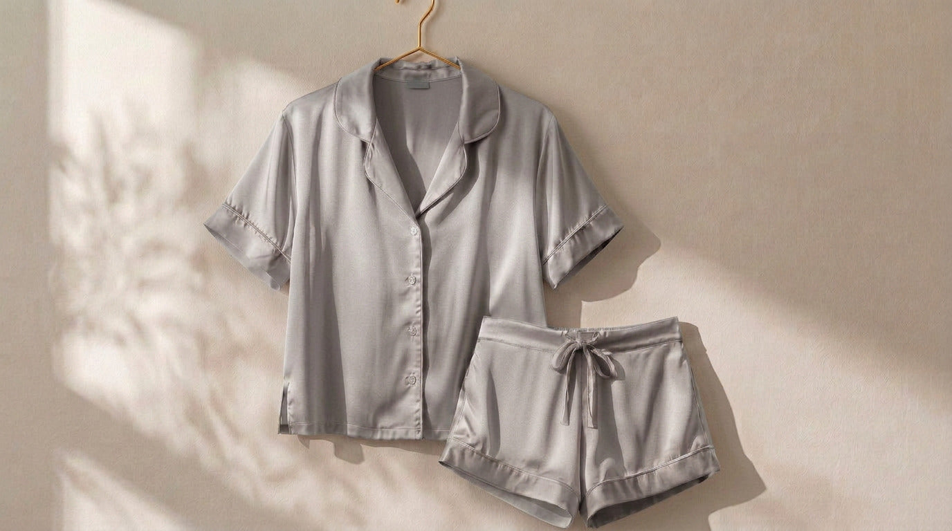 Summer Silk Pyjama Set - Silk Sleepwear