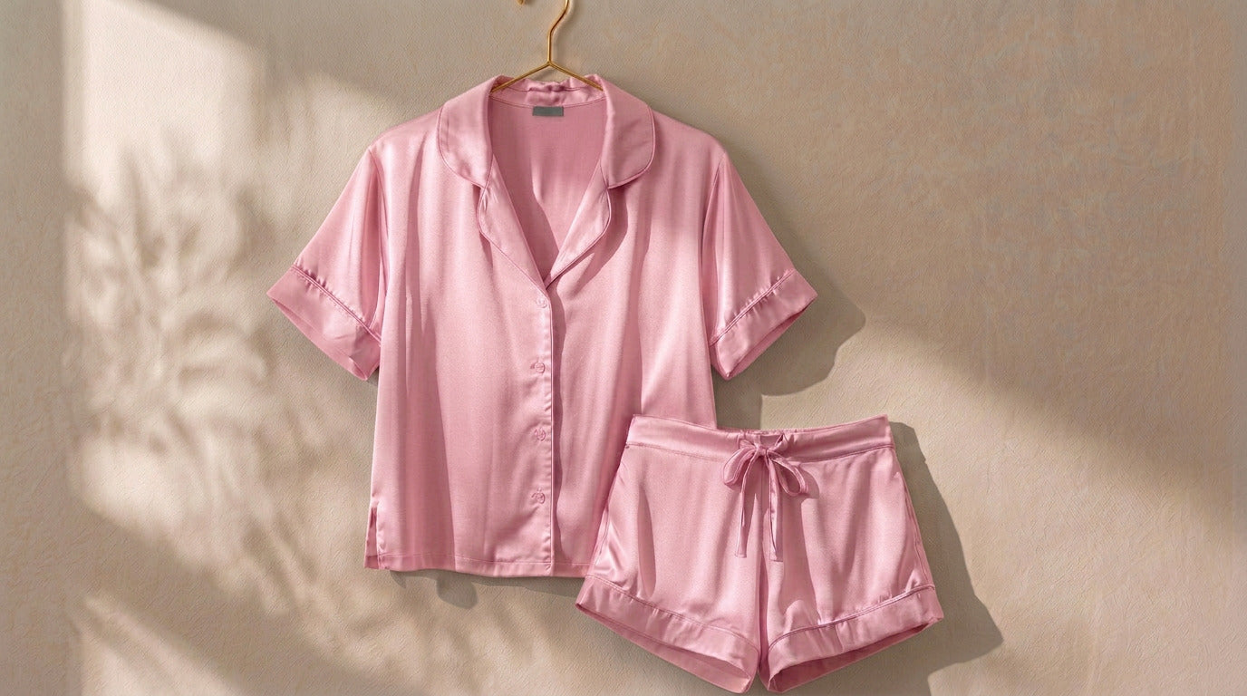 Summer Silk Pyjama Set - Silk Sleepwear